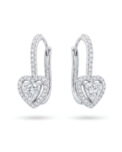Heart Drop Hoops