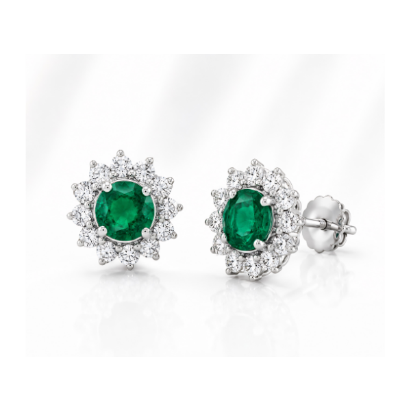 emerald-star-studs