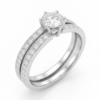 solitaire band ring - Image 2