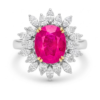 Ruby Halo Ring - Image 2