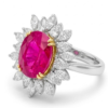 Ruby Halo Ring - Image 3