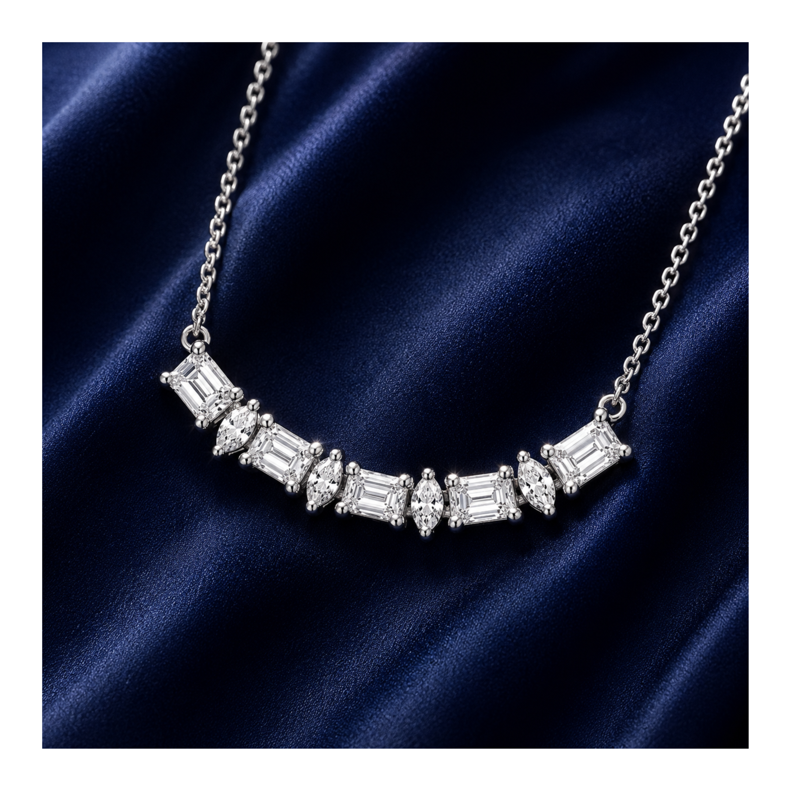 Emerald Marquise Pendant - Image 2