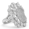 Floral Halo Ring - Image 2