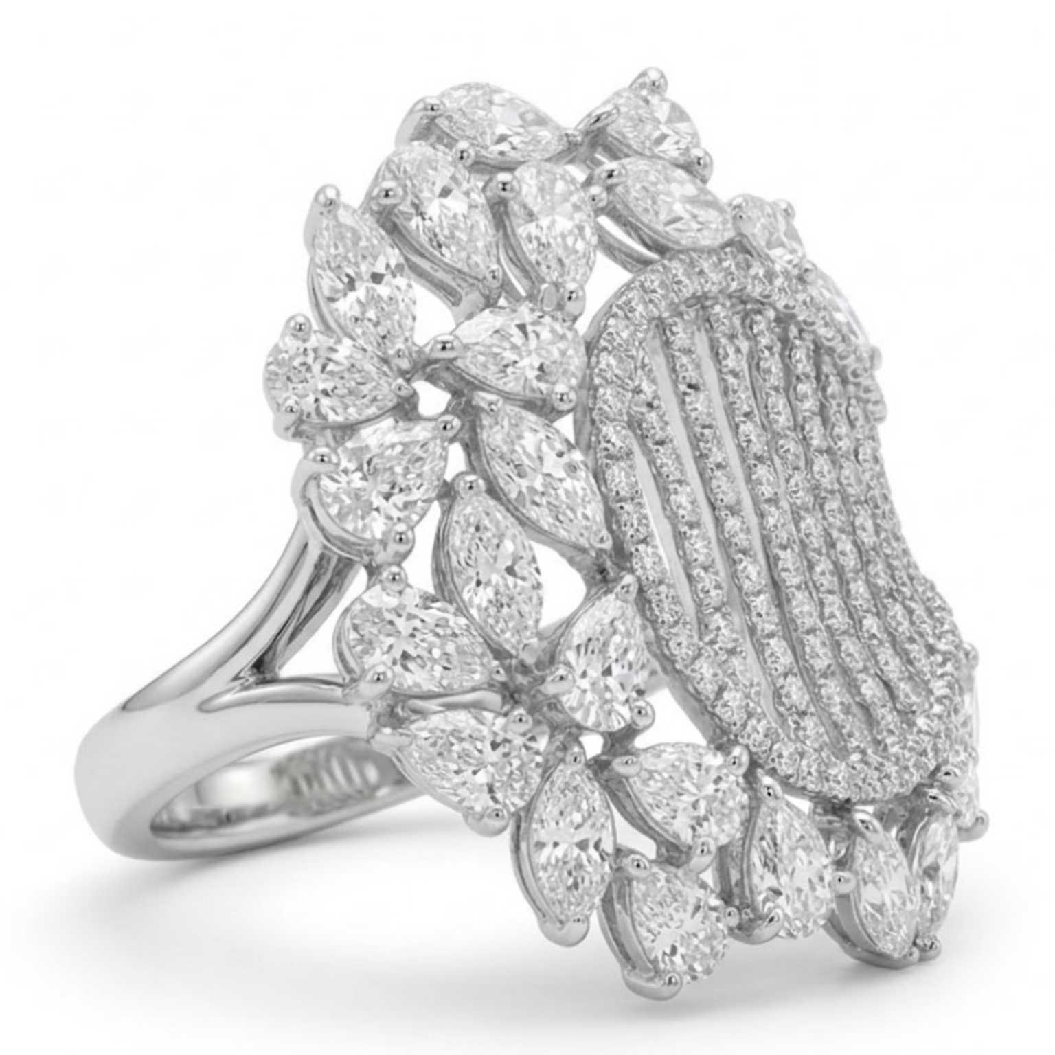 Floral Halo Ring - Image 2